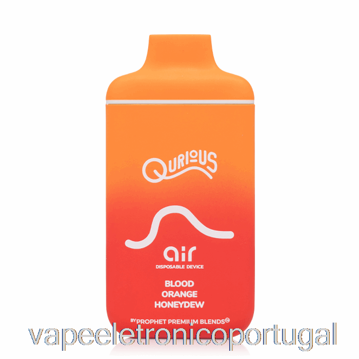 Vape Eletrônico Qurious Air 6000 Descartável Blood Orange Honeydew
